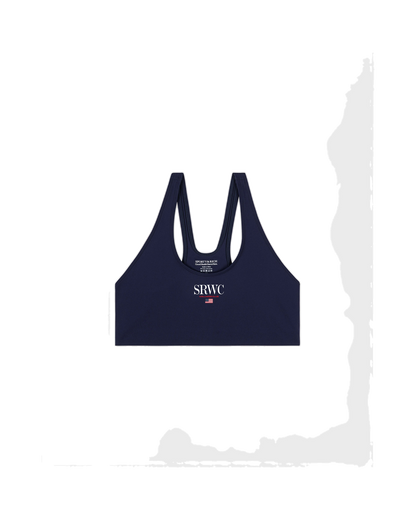 Nautical Sports Bra - Navy