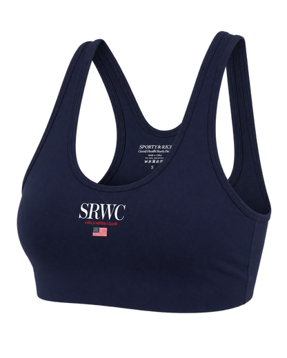 Nautical Sports Bra - Navy