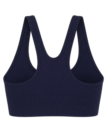 Nautical Sports Bra - Navy