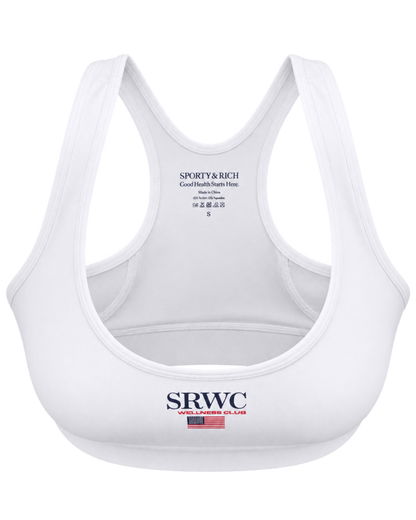Nautical Sports Bra - White