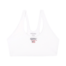 Nautical Sports Bra - White