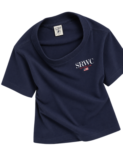 Nautical T-Shirt - Navy/White