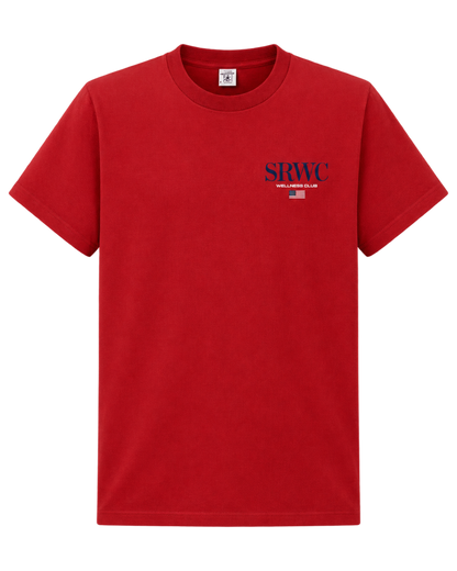 Nautical T-Shirt - Ruby/Navy