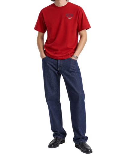 Nautical T-Shirt - Ruby/Navy