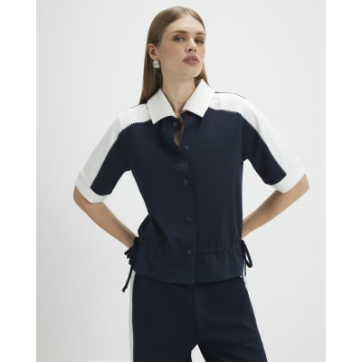 Navy Short Sleeve Polo Shirt