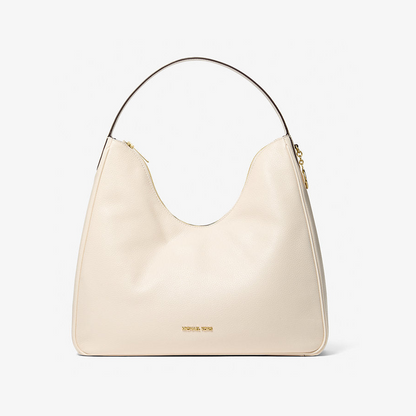 Nayla Medium Pebbled Leather Shoulder Bag