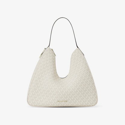 Nayla Medium Signature Logo Shoulder Bag