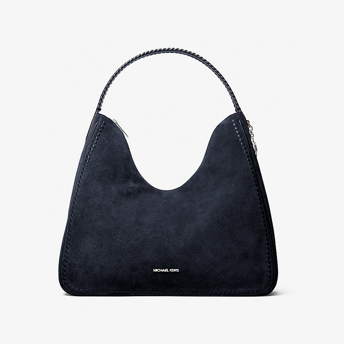 Nayla Medium Suede Hobo Shoulder Bag