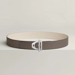 Neo Etrier belt buckle & Reversible leather strap 38 mm