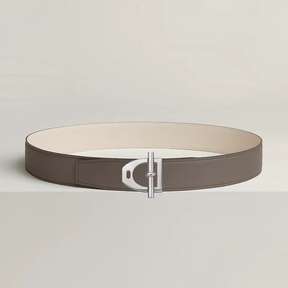 Neo Etrier belt buckle & Reversible leather strap 38 mm