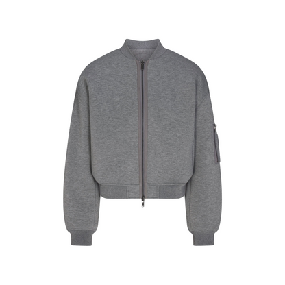 Neoprene Outerwear Reversible Bomber Jacket