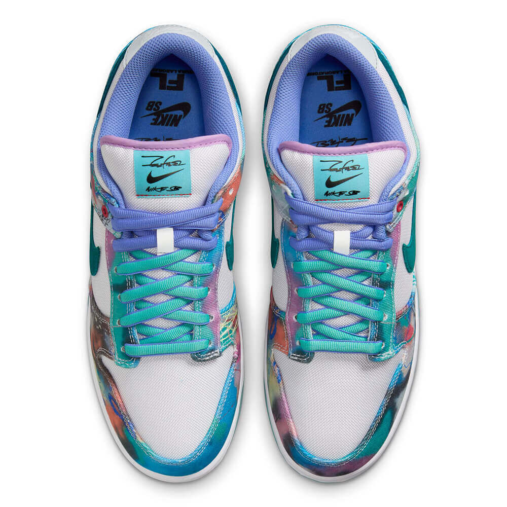 Nike Futura Laboratories x Dunk Low SB 'Bleached Aqua' - Shoe size: UK 6 Sneakers | Shop From The Mirage