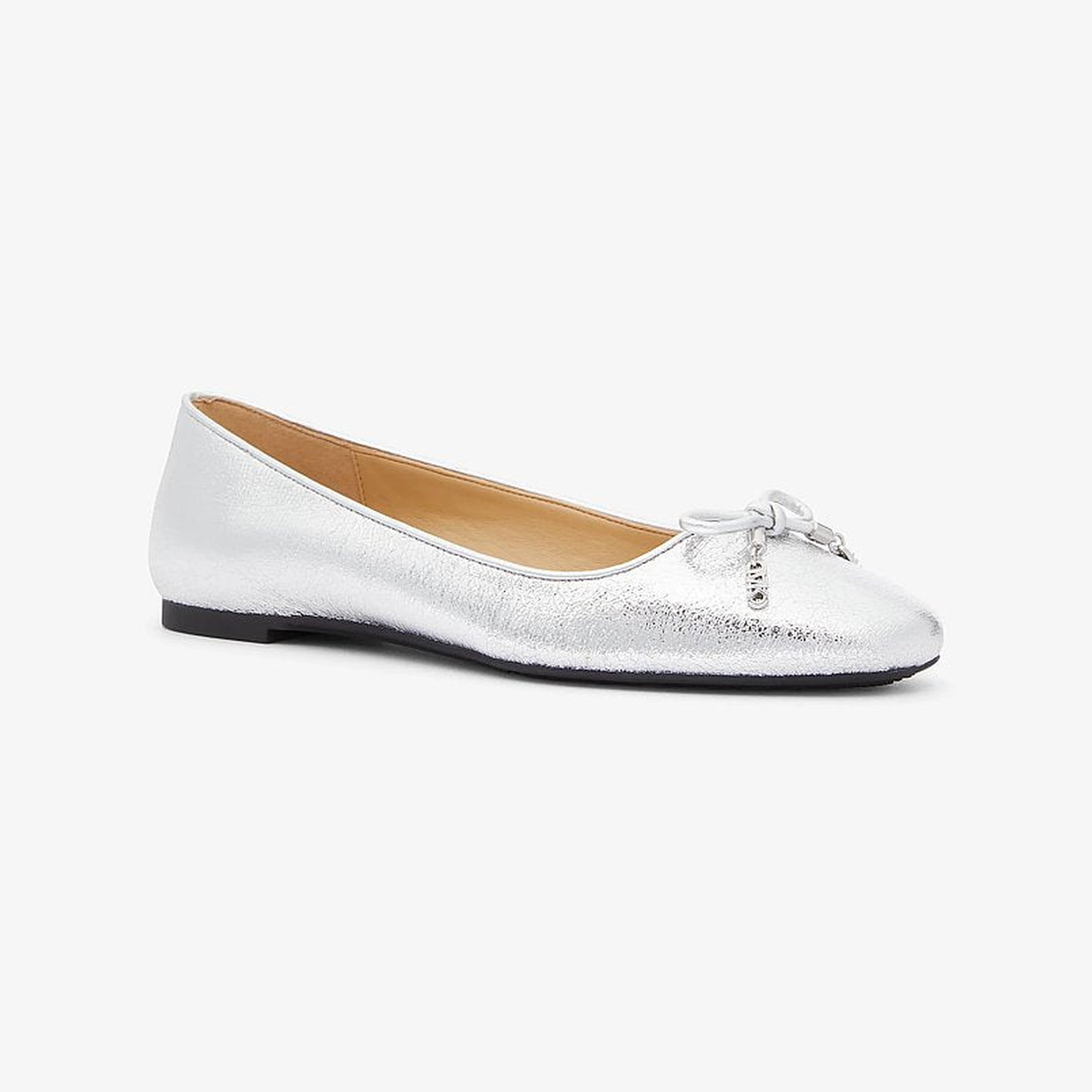 Nori Flex Metallic Leather Ballet Flat