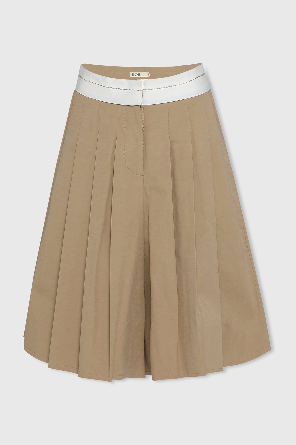 INSIDE OUT WAIST PLEATED CULOTTES