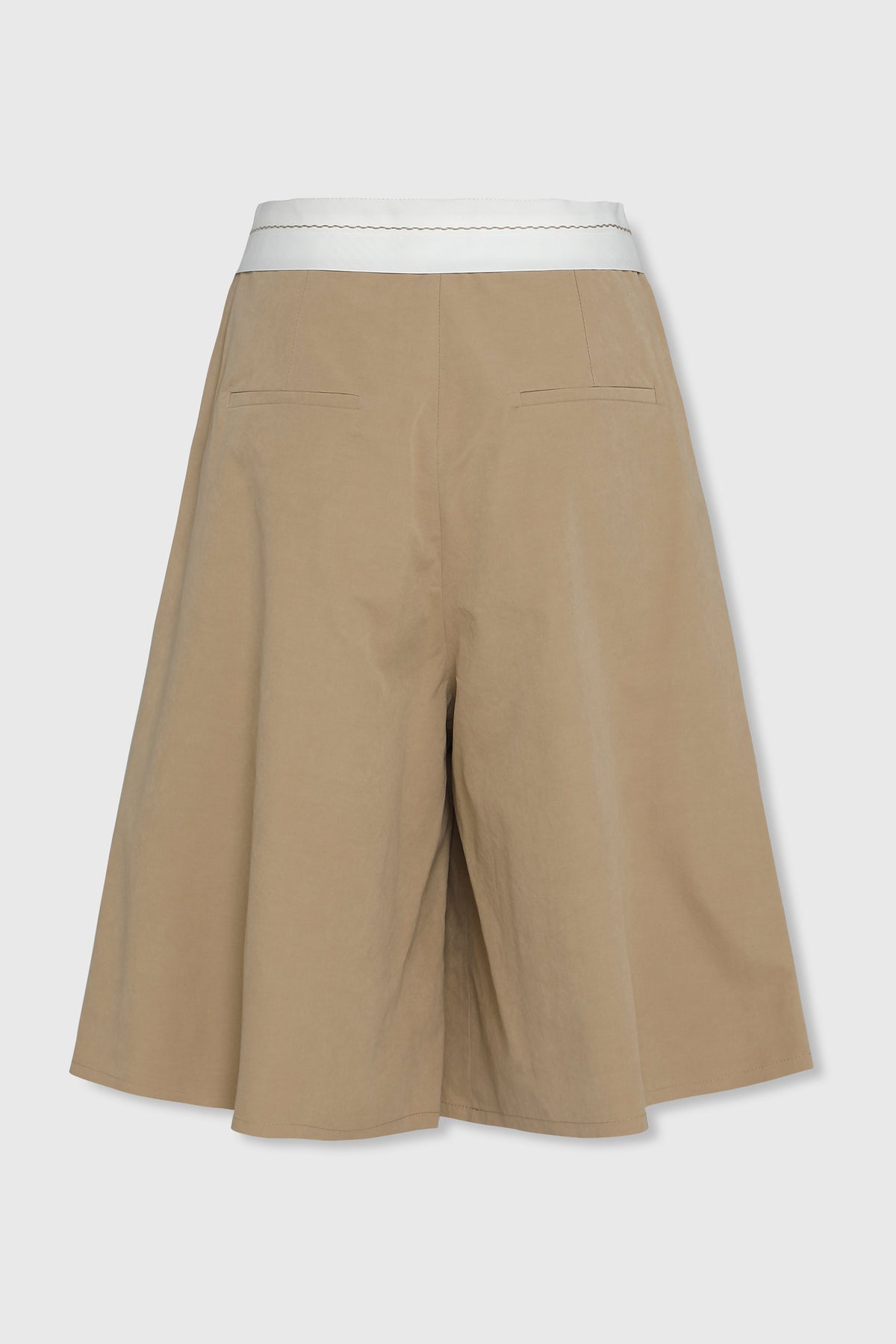 INSIDE OUT WAIST PLEATED CULOTTES