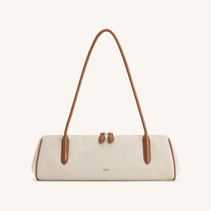 Nova Shoulder Bag - Brown Canvas
