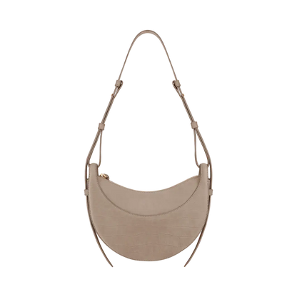 Numéro Dix Edition Crocodile Nubuck Taupe