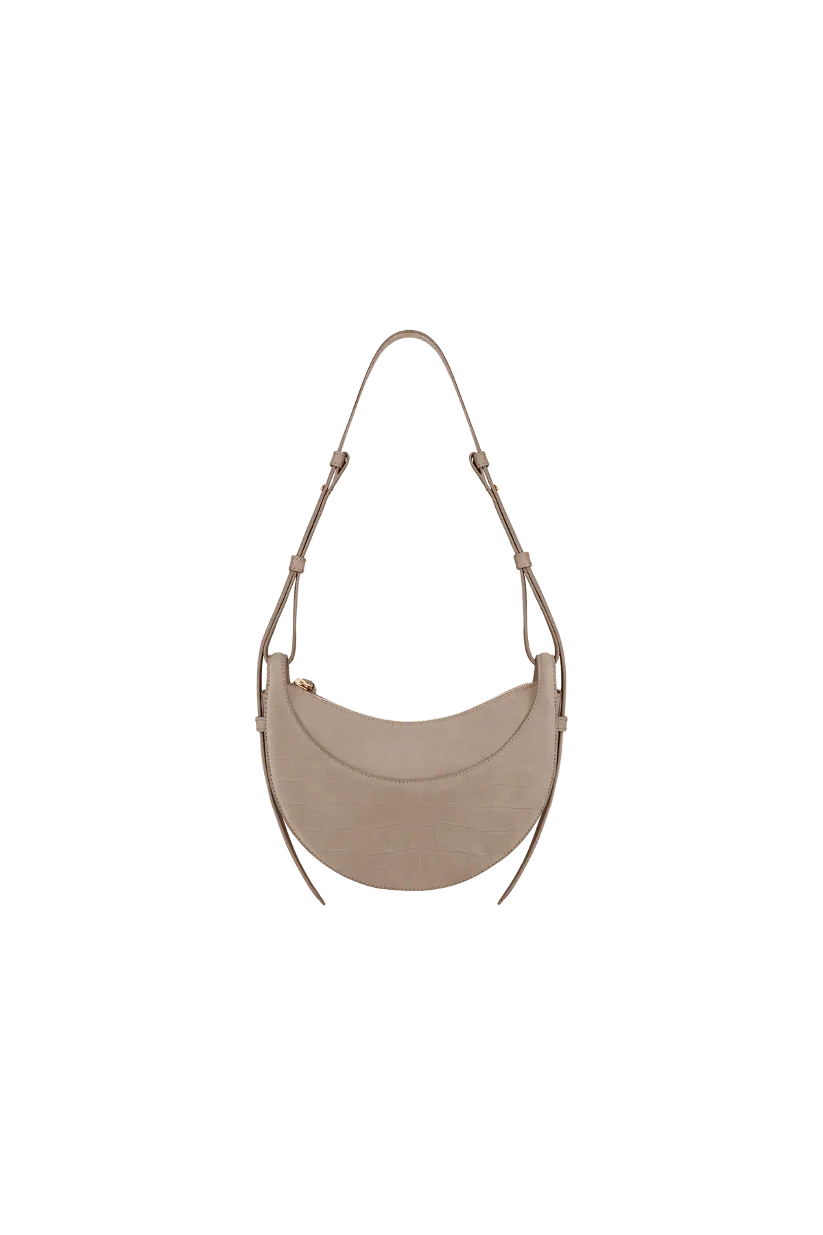 Numéro Dix Edition Crocodile Nubuck Taupe