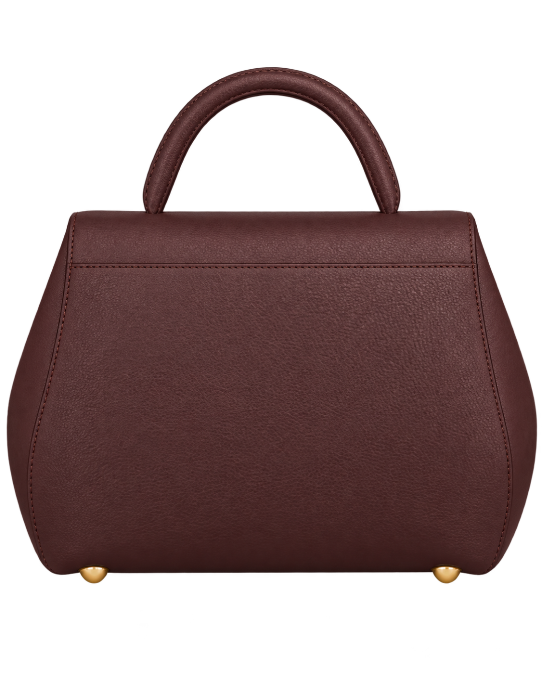 [AI-GENERATED:BACK] Numéro Un Nano Edition Textured Burgundy — Rear View
