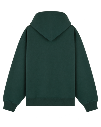 NY Crest Embroidered Hoodie - Forest