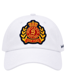 NY Crest Hat - White