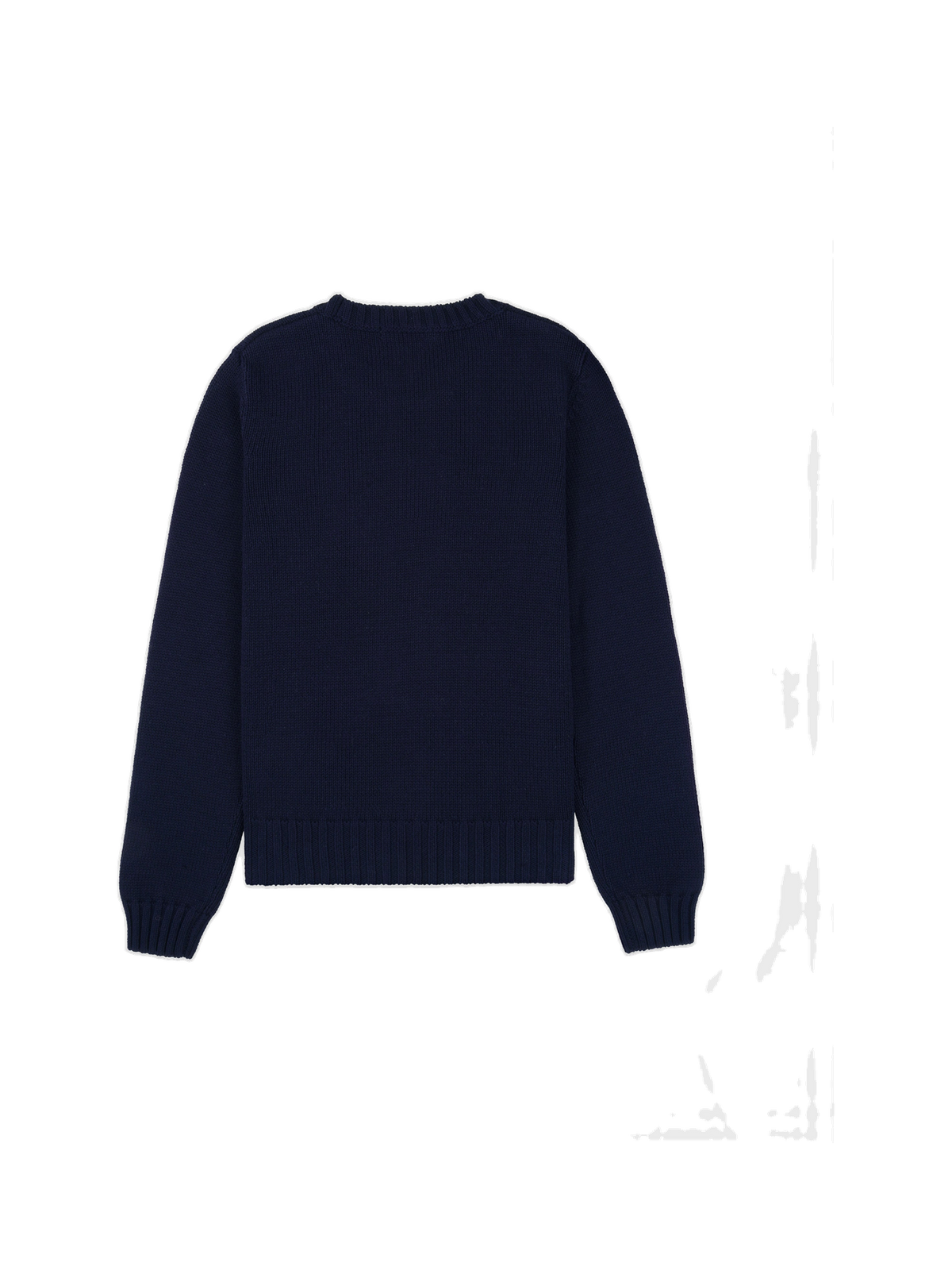 NY Crest Knitted Sweater - Navy