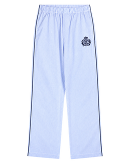NY Crest Pyjama Pants - Blue Stripe