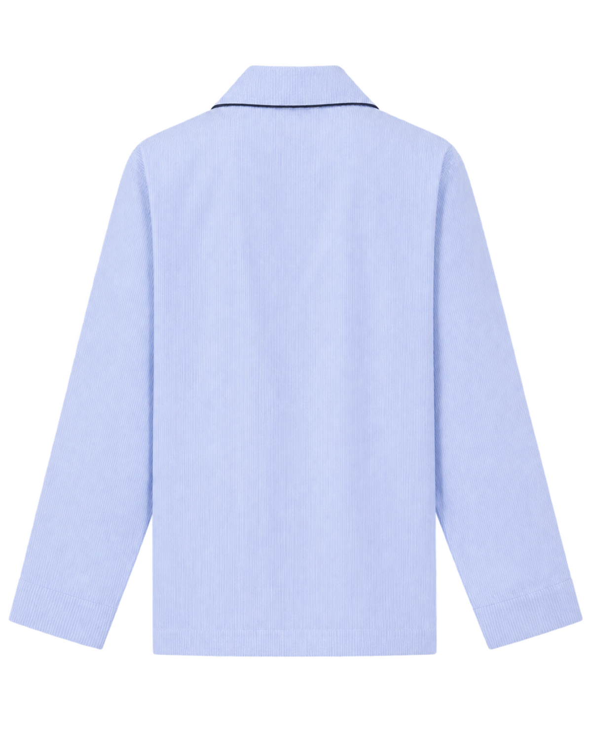 NY Crest Pyjama Shirt - Blue Stripe