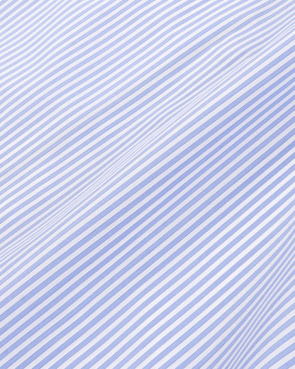 NY Crest Pyjama Shirt - Blue Stripe