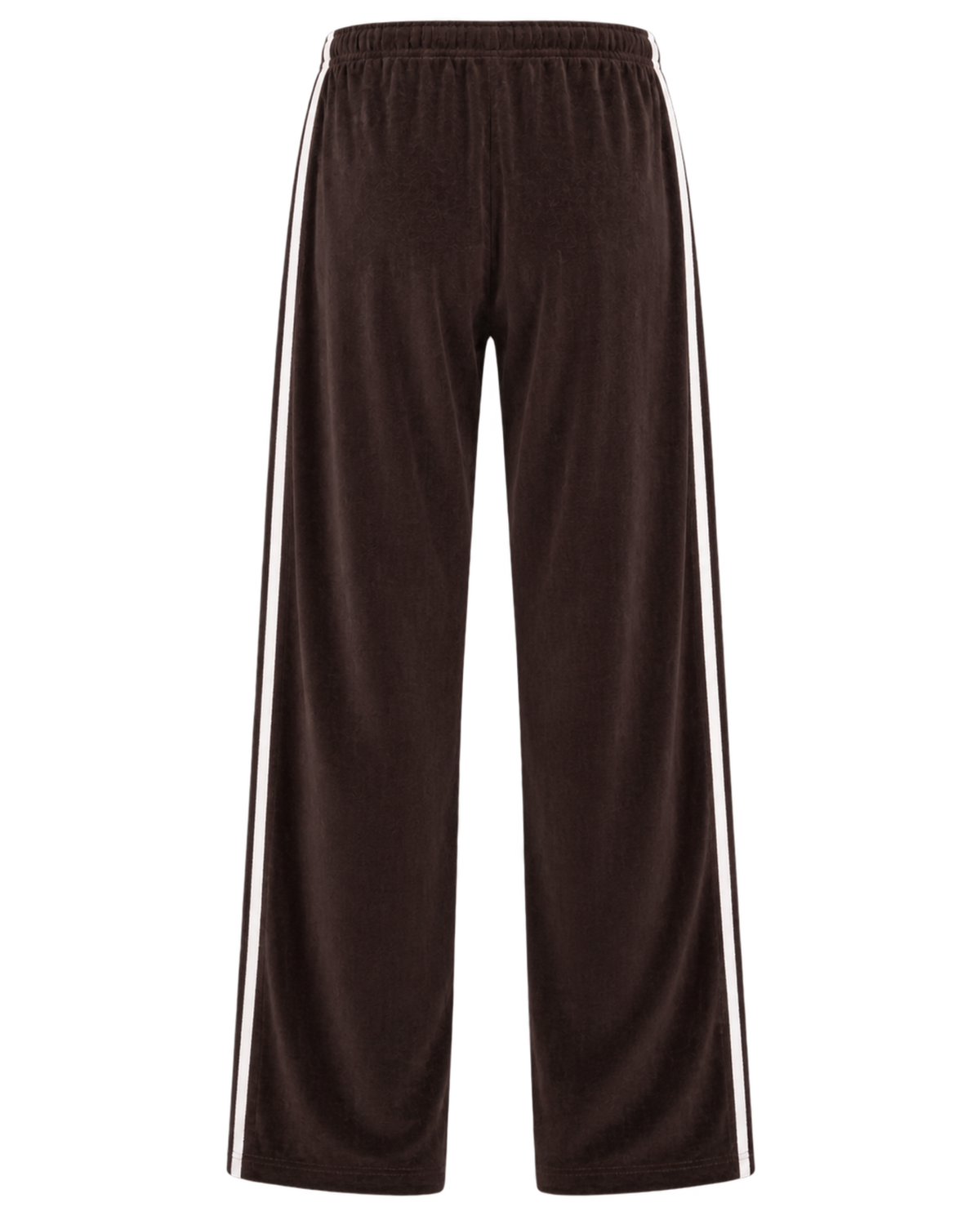 NY Crest Velour Sweatpant - Chocolate/Ecru