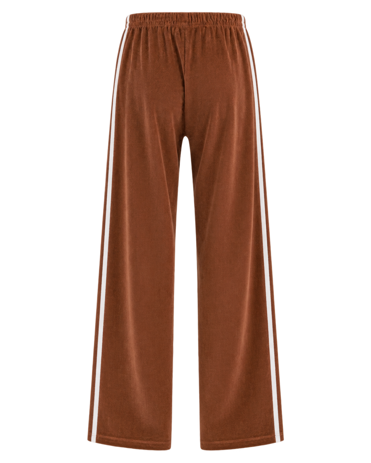 NY Crest Velour Sweatpant - Tobacco/Ecru
