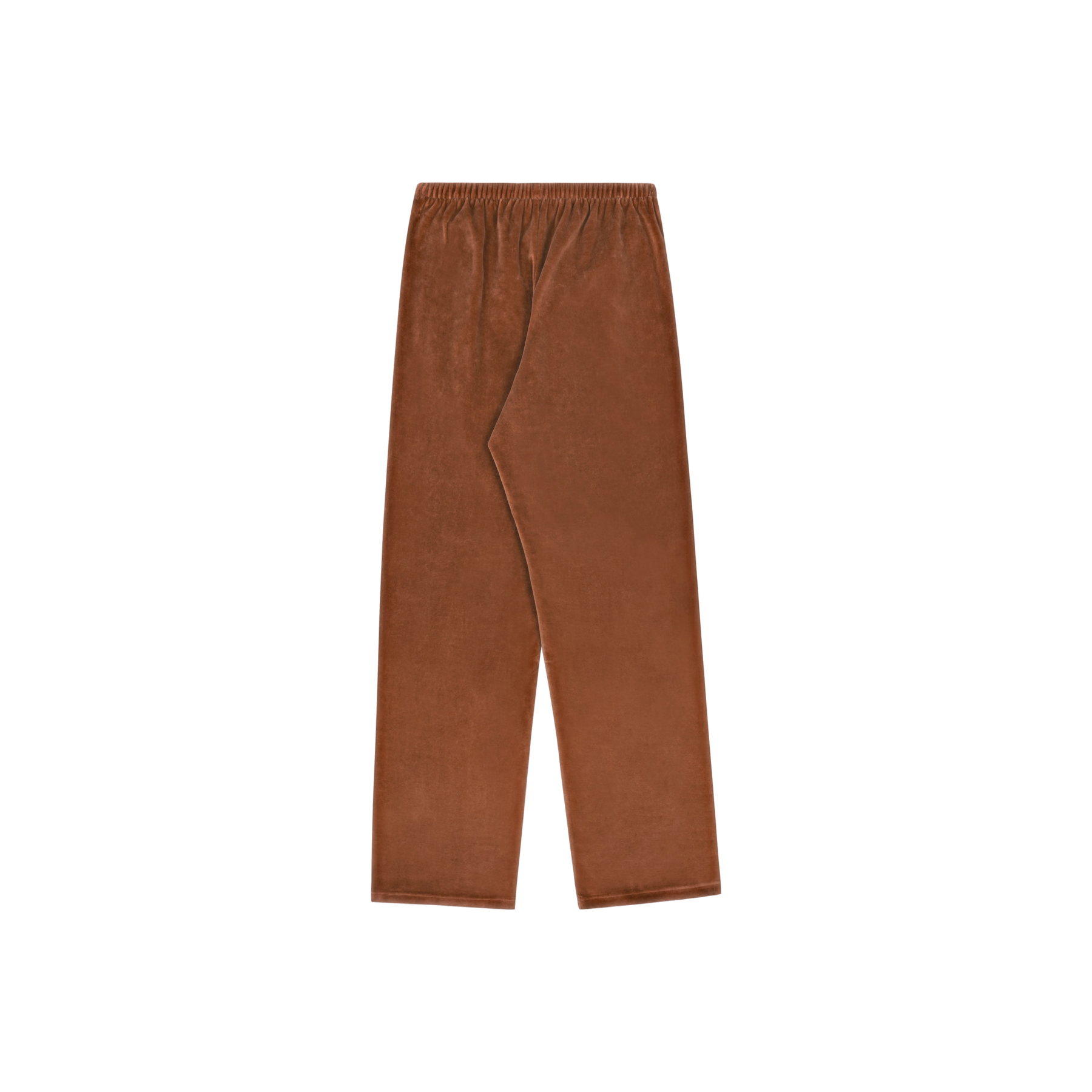 NY Crest Velour Sweatpant - Tobacco/Ecru