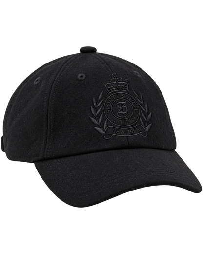 NY Crest Wool Hat - Black
