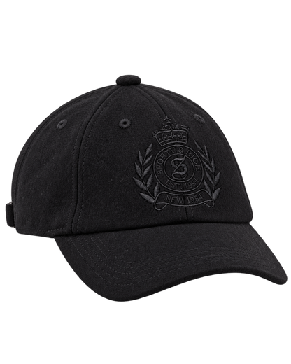 NY Crest Wool Hat - Black