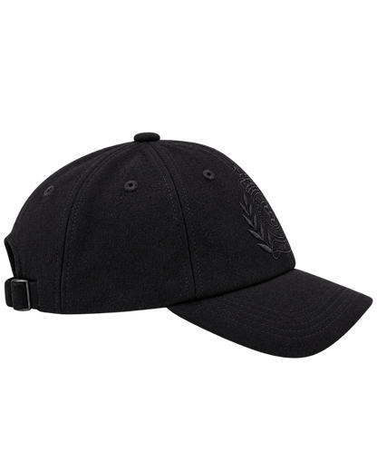 NY Crest Wool Hat - Black