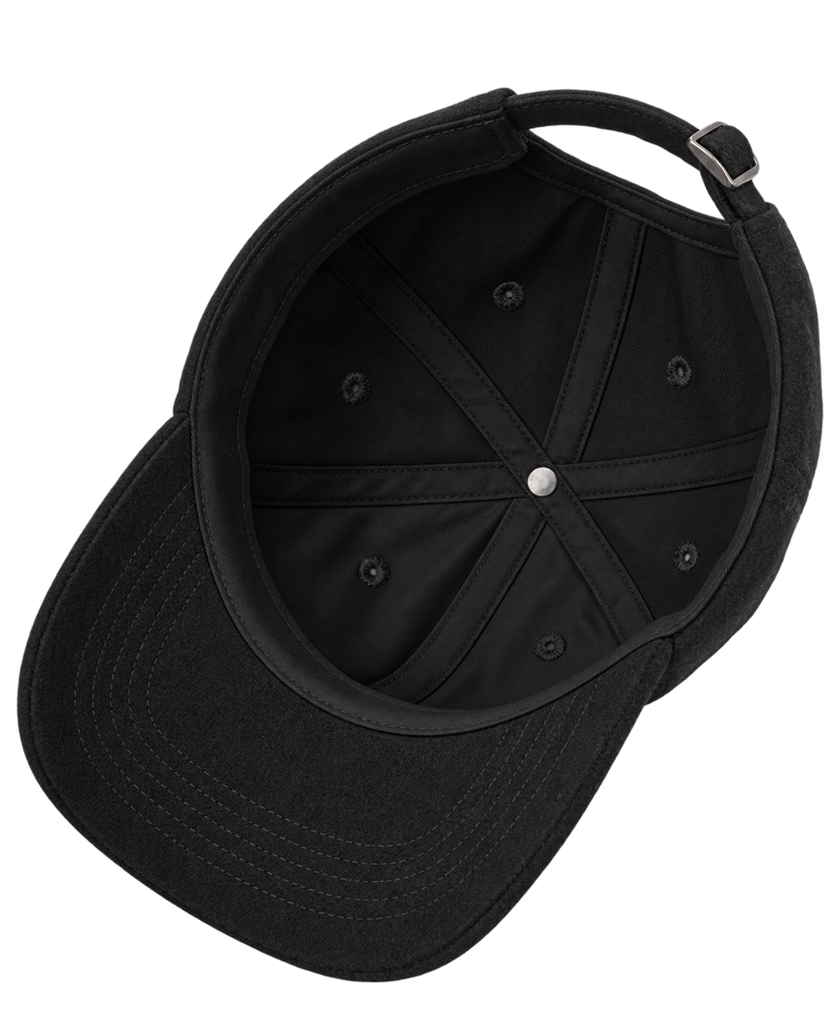 NY Crest Wool Hat - Black