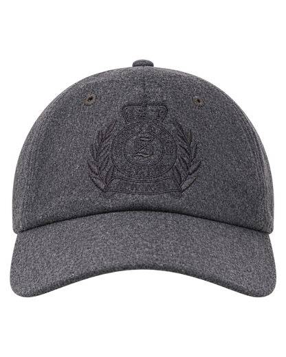 NY Crest Wool Hat - Cool Gray