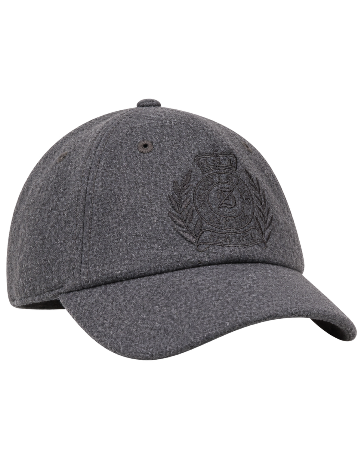 NY Crest Wool Hat - Cool Gray