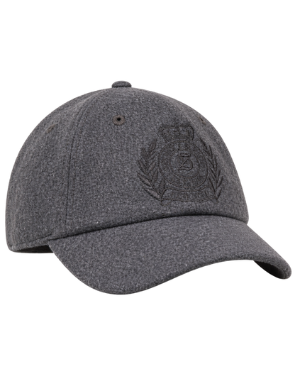 NY Crest Wool Hat - Cool Gray