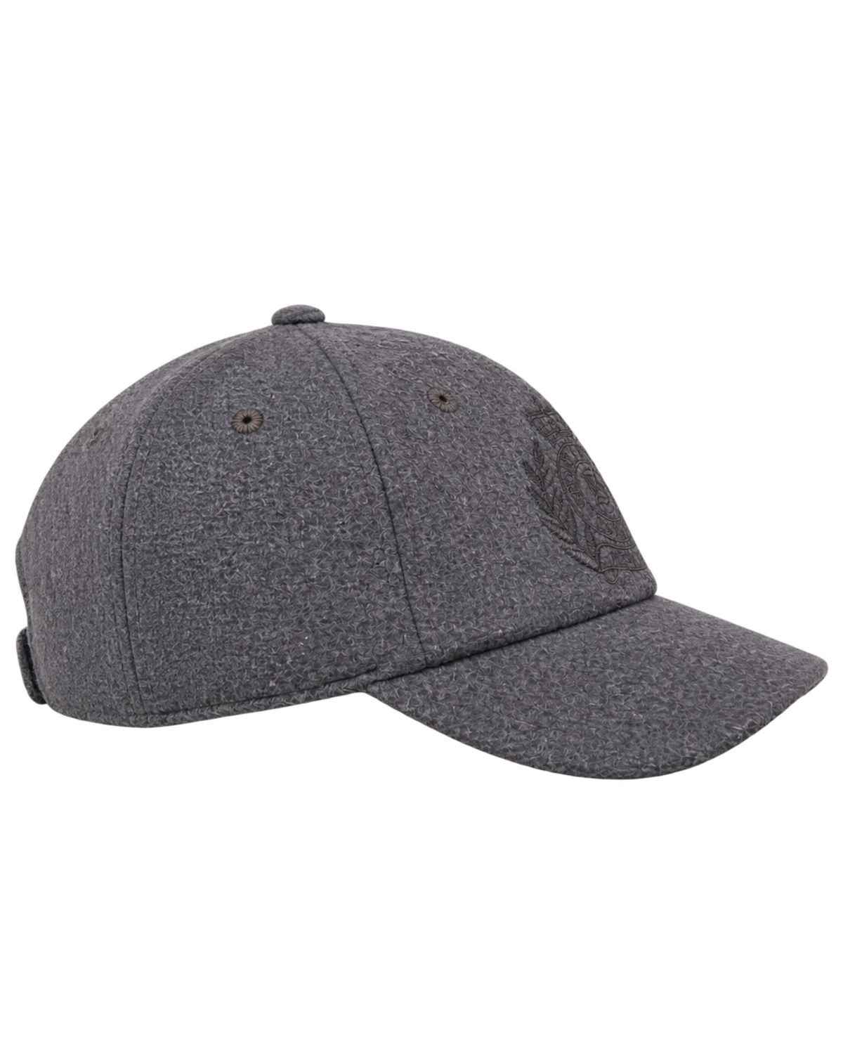 NY Crest Wool Hat - Cool Gray