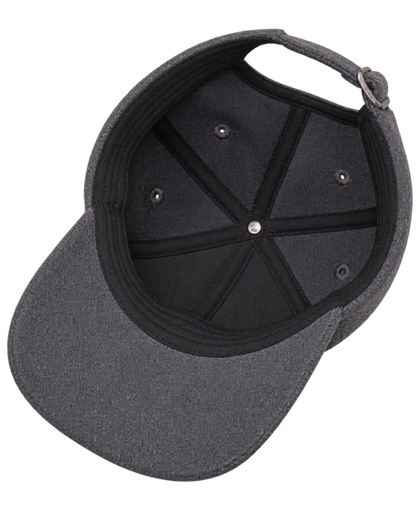 NY Crest Wool Hat - Cool Gray