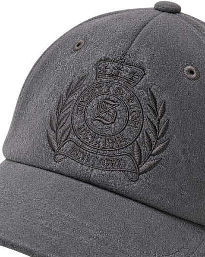 NY Crest Wool Hat - Cool Gray