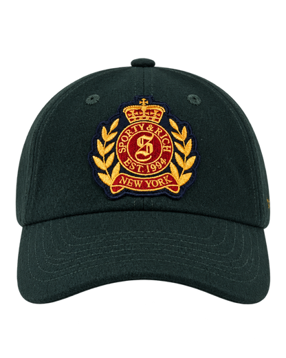 NY Crest Wool Hat - Forest