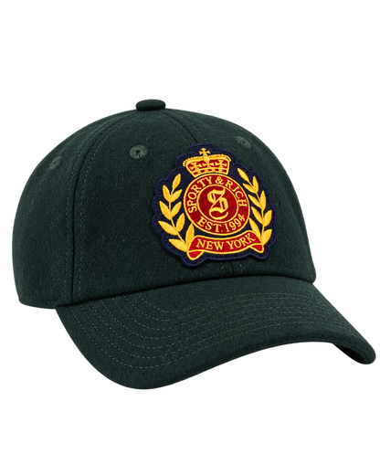 NY Crest Wool Hat - Forest