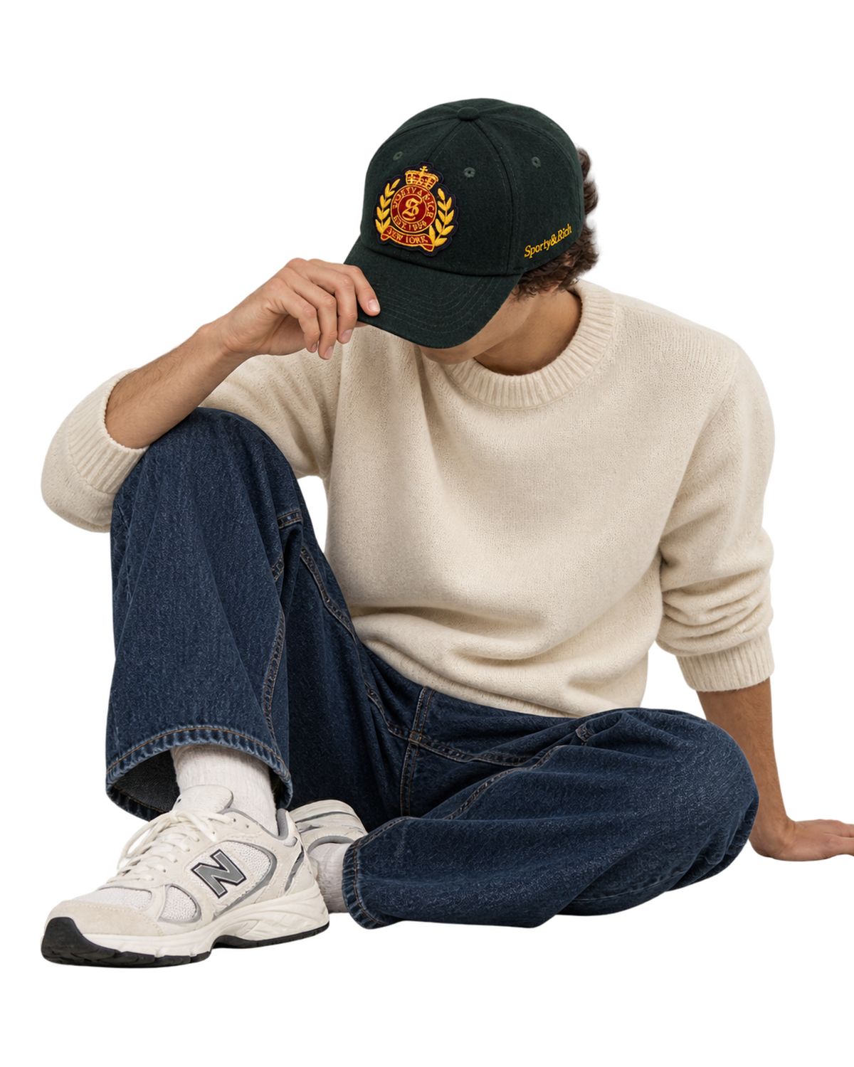 NY Crest Wool Hat - Forest