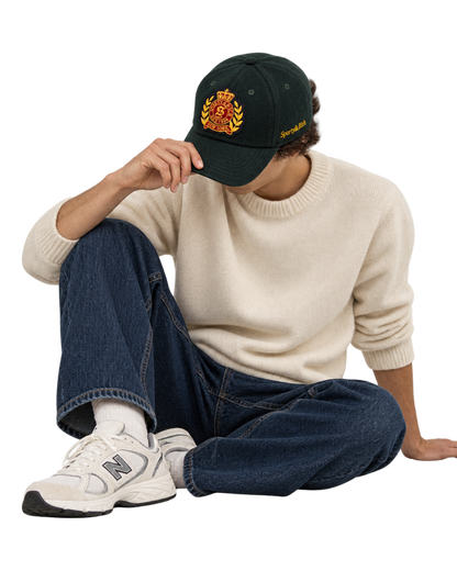 NY Crest Wool Hat - Forest