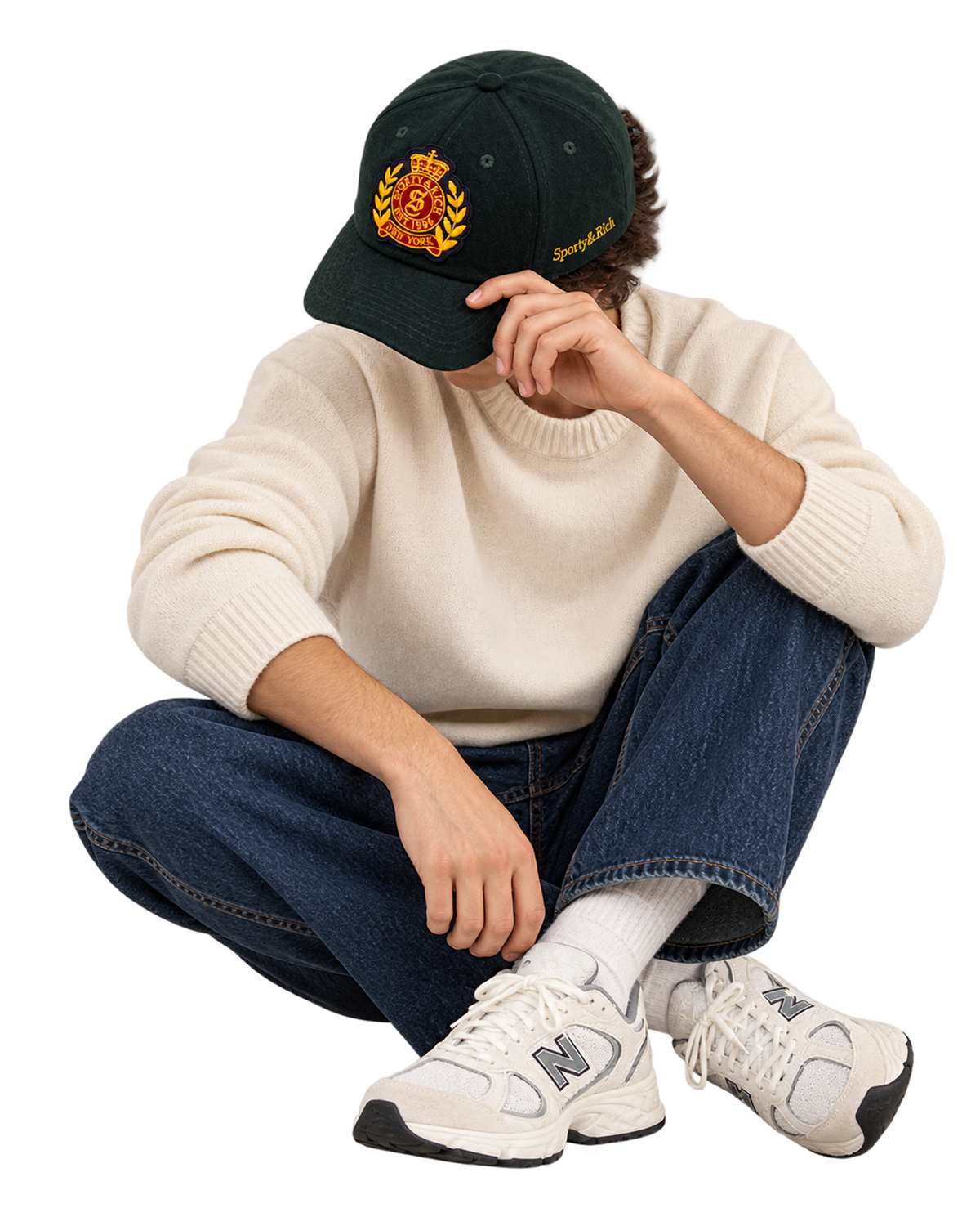 NY Crest Wool Hat - Forest