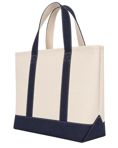NY Health Club Tote Bag - Natural/Navy
