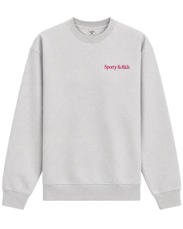 NY Motion Crewneck - Heather Gray/Berry/Azure