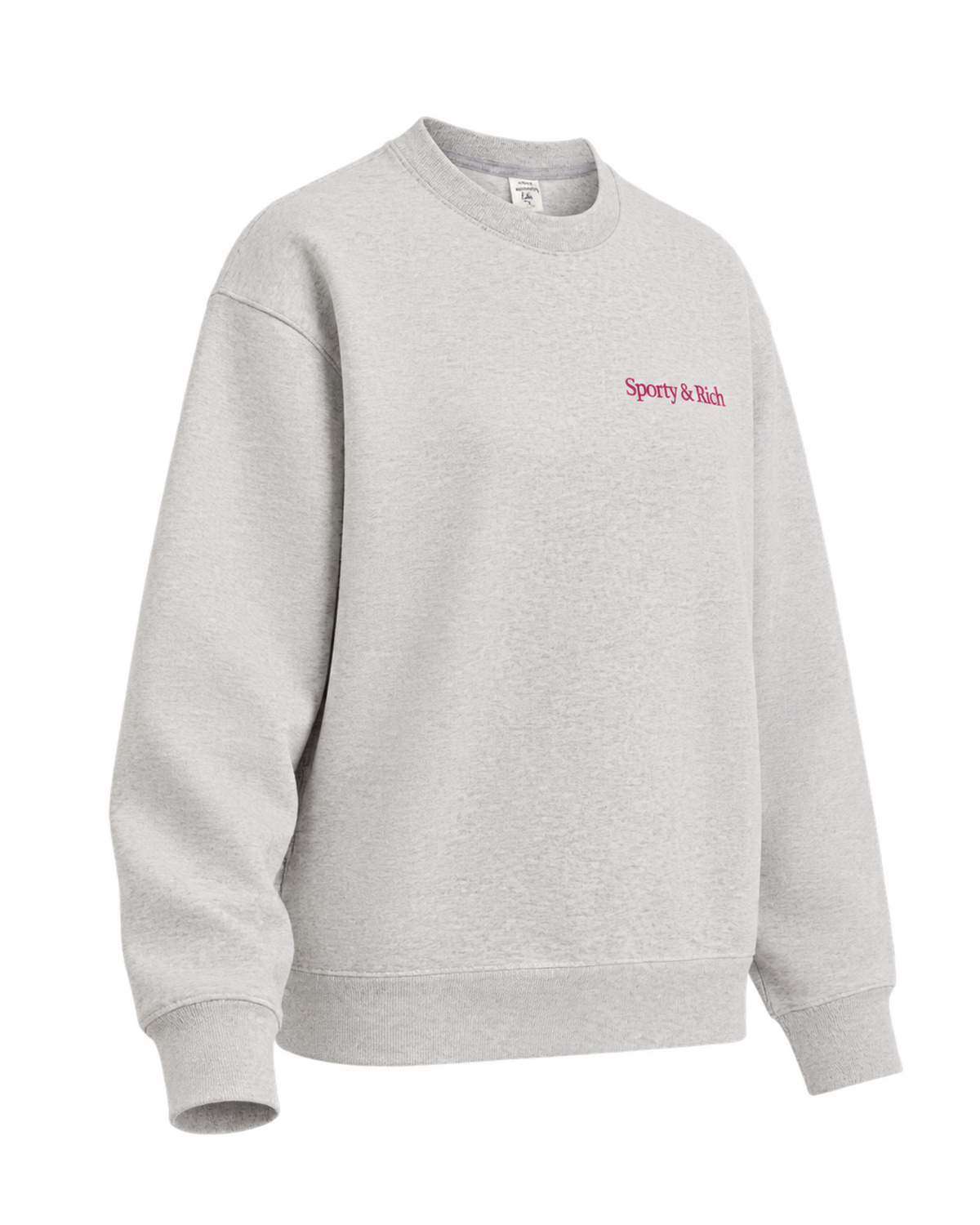 NY Motion Crewneck - Heather Gray/Berry/Azure